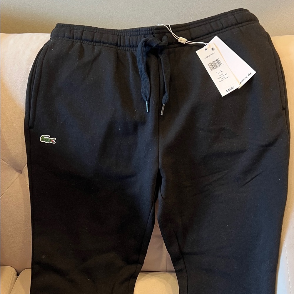 Lacoste Black Sweatpants